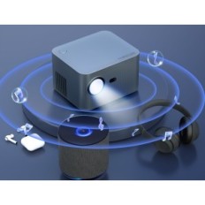 Mini projector with electric focus Magracubic HY350, 4K, Wi-Fi6, BT 5.0, 150 ''