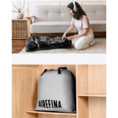 Double Blowed Bed Airefina AF-A05 sisseehitatud pumbaga, 190x137x46cm