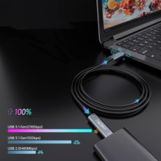 USB C-glasvezelkabel op USB C geohn.g 10m, 10Gbps, USB 3.2
