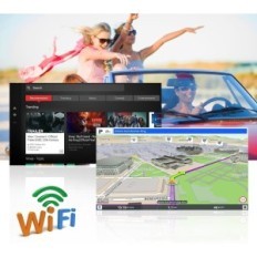 Hikita-autoradio, jossa näyttö RentoT SA CLIO, Bluetooth, FM