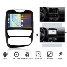 Hikita auto rádio s obrazovkou pro renalt SA Clio, Bluetooth, FM