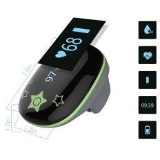 Pulse Oximeter WallUe Viatom, Sleep Monitor za otroke s Bluetooth