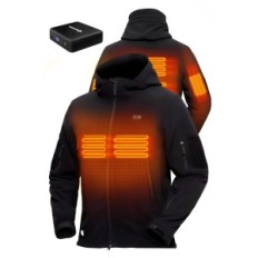 Antarctica Gear verwarming jas, 12V / 16000 mAh batterij, 3XL