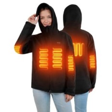 Antarktidos pavarų šildymo striukė, 12V / 16000 MAH baterija, 3xl