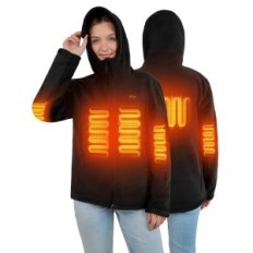 Antarktidos pavarų šildymo striukė, 12V / 16000 MAH baterija, 3xl