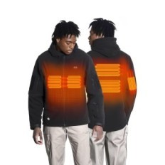 Veste chauffante en équipement de l'Antarctique, batterie de 12V / 16000 mah, 3xl