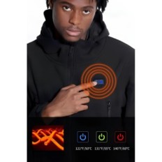 Antarctica Gear heating jacket, 12V / 16000 mAh battery, 3XL