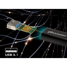 Prodlužovací kabel Phoossno USB-A pro C, USB 3.1 GEN2, 10 GB / s, 15 m
