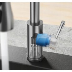 Bateria de cozinha Bekf23-38 com bico de pull-out, aço inoxidável