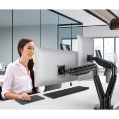 Divi monitori piespiež Mount FM4546, 15-42 '', līdz 20 kg