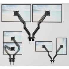 Dva monitory nútia mount FM4546, 15-42 '', až do 20 kg