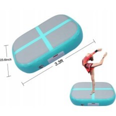 Felfújható edzőterem mat PPXIA AirBlock Green AirMat 100x50x20cm