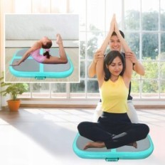 Felfújható edzőterem mat PPXIA AirBlock Green AirMat 100x50x20cm