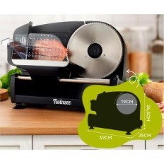 Twinzee Electric Slicer, 0-15 mm, 2 asmeņi, melns, izstāde