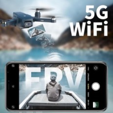 Dron Fakamak F415 med 2 HD-kameraer, hastighed op til 40 km / t, 5 GHz, WiFi, FPV