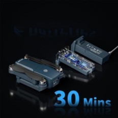 Dron Fakamak F415 con 2 telecamere HD, velocità fino a 40 km / h, 5 GHz, WiFi, FPV