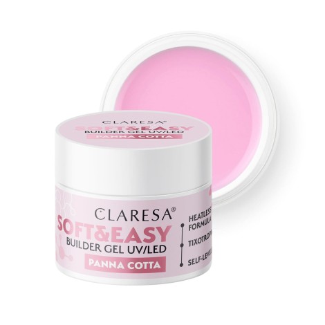 Claresa Soft&Easy gel costruttore panna cotta 45g