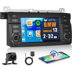 Carro Rádio Hikity A3329A4 de Carplay para BMW, FM, WiFi, USB, SWC