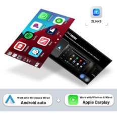 Automobilové rádio Hikity A3329A4 z CarPlay for BMW, FM, WiFi, USB, SWC