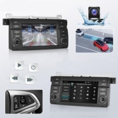 Bil Radio Vandring A3329A4 fra Carplay for BMW, FM, WiFi, USB, SWC