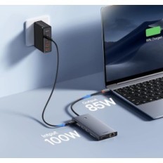 Dokovacia stanica Baseus BS-OH119 pre notebook, 13-W-1, 4K @ 120Hz 10 GB / S, PD100W