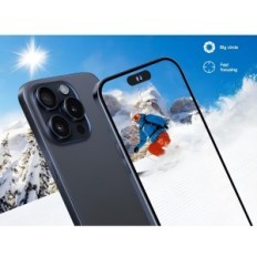 Smartphone Qimai I15proma, Android, 4 Gt RAM + 128 Gt, 4G, 2 SIM-korttia, hopea