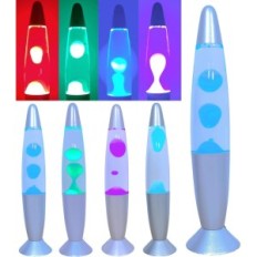 MAGMA Liquid-Bewegungslampenlampe, 7 Farben, 33 cm