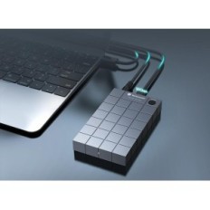 YottaMaster HC1-C3 estação de encaixe para M.2, alojamento de alumínio com 2 slots