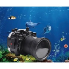 Case on the underwater camera Seafrogs 40m to SONY 28-70mm, exhibition
