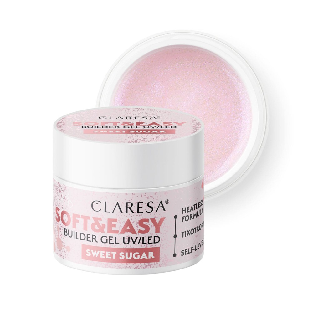 Claresa Soft&Easy Aufbaugel Sweet Sugar 45g