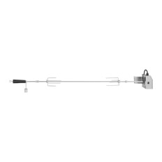 Rożen elektryczny obrotowy do grilli 2 obr./min 105cm