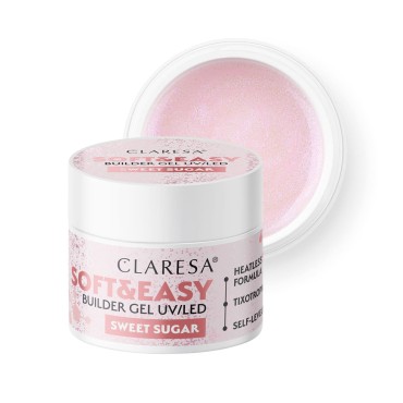 Claresa Soft&Easy építő zselé sweet sugar 12g