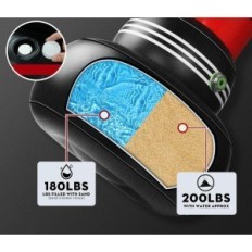 Træningspose med NZQXJXZ 70 '' Rack med handsker og pumpe