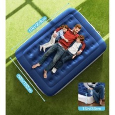 Matelas autoportante Idoo Queen avec pompe et sac intégré, 203 * 152 * 33cm