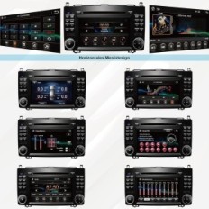 Amaziouudio Winke Car Radio, 2 DIN, za MERCEDESBENZ W169, HD1080P