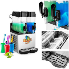 Dispenser GRANITOR Beverage Device Slush Double 2x 12L Graniet