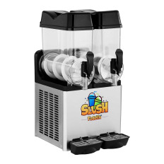 Distributeur de granita appareil à boissons slush granita double 2x 12L