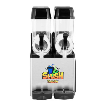 Dávkovacie zariadenie Double Granitorové nápoje Slush Double 2x 12L žula