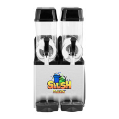 Dispenser Granitor dzērienu ierīce Slush Double 2x 12l granīts