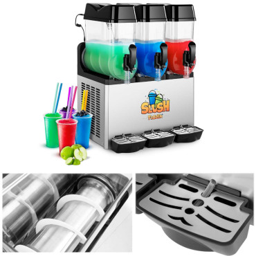 Graniter dspenser pijače napravo Slush trojni triple 3x 12l