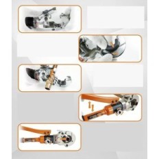 AMZCNC Professionelle Klemmzange (Hydraulik) SC-Contur 12-15-18-22-28