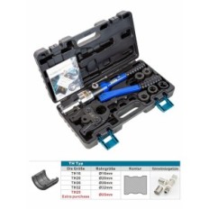 AMZCNC HT-1930 klämtång, 16-20-26-32 mm, blå, utställning
