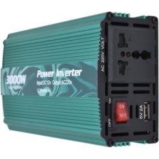 Shancrya 3000 inverter with a clean sinusoidal wave, active cooling