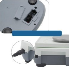 Precision laboratory balance Bonvoisin xxx-14, 500 g x 0.001 g, jewelery scales