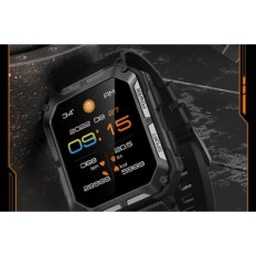 Vyrų intelektualus Findtime laikrodis su telefono funkcija, IP68, 1.83 ''