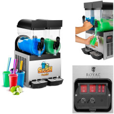 Granitor disssser dzērienu ierīce Slush Double 2x 15l granīts