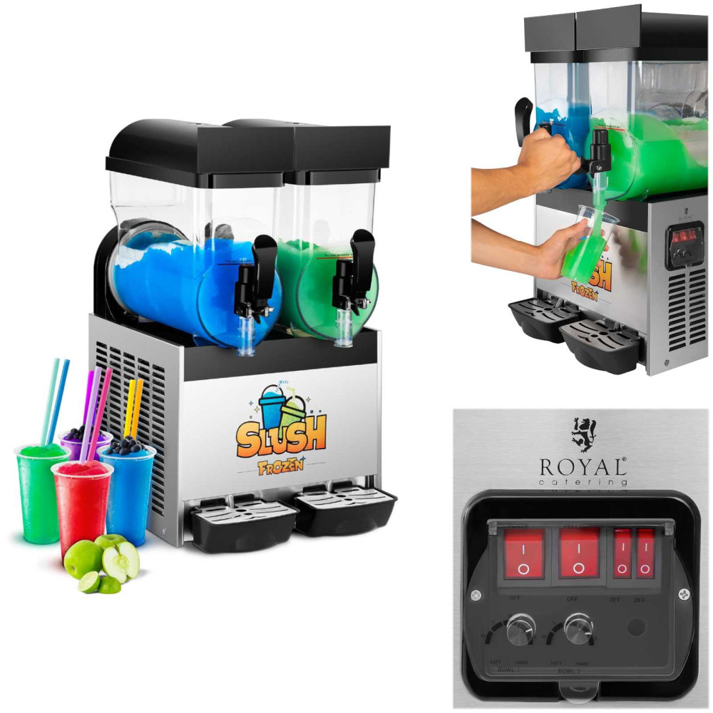 Granitor Dysemsser gėrimų įrenginys SLUSH DOUBLE 2X 15L granitas