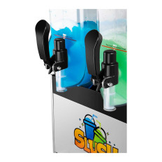 Γούρνα DysemsSer συσκευή ποτού Slush διπλό 2x 15L γρανίτης