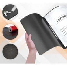 Acropaq Φάκελος εγγραφής στο A4, με 2χ16 mm, έως 100 φύλλα, 10 τεμ.