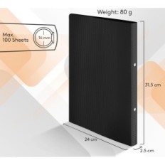 AcropAQ Registračný priečinok na A4, s 2х16 mm, až 100 listov, 10 ks.